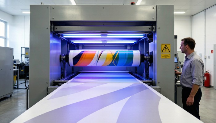 UV coating line